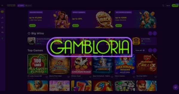Gambloria slots, gambloria app