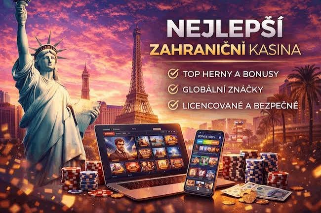 Nejlepší zahraniční online casina Kde hrát a co nabízejí